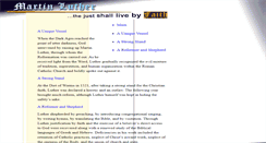 Desktop Screenshot of mluther.ccws.org