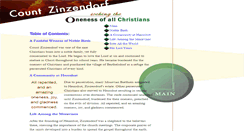 Desktop Screenshot of countzinzendorf.ccws.org